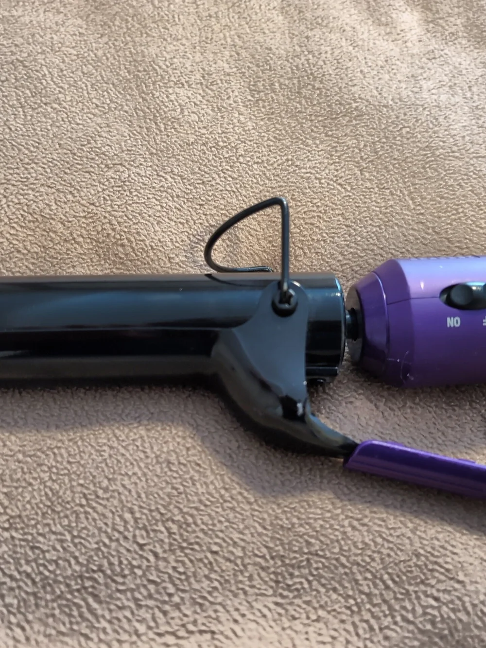 Revlon Purple Large Barrel Curling Iron